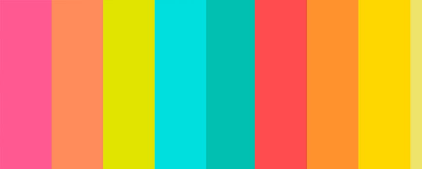 Colores y estampados veraniegos
