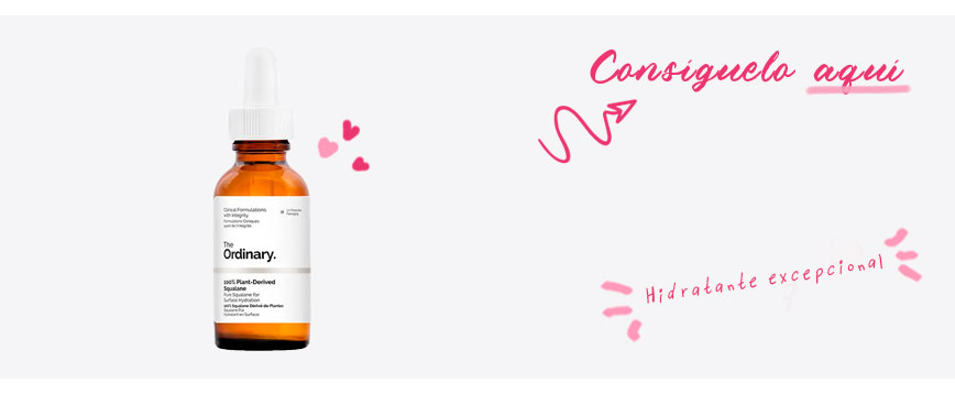 100% Plant-Derived Squalane de The Ordinary