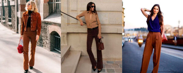 ¿Cómo combinar un pantalón marrón correctamente? | Blog Druni