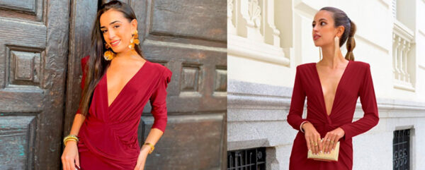 7 ideas para combinar un vestido burdeos para boda | Blog Druni