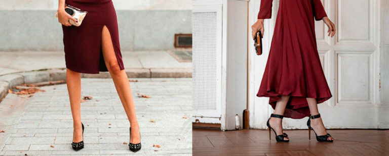 7 ideas para combinar un vestido burdeos para boda | Blog Druni