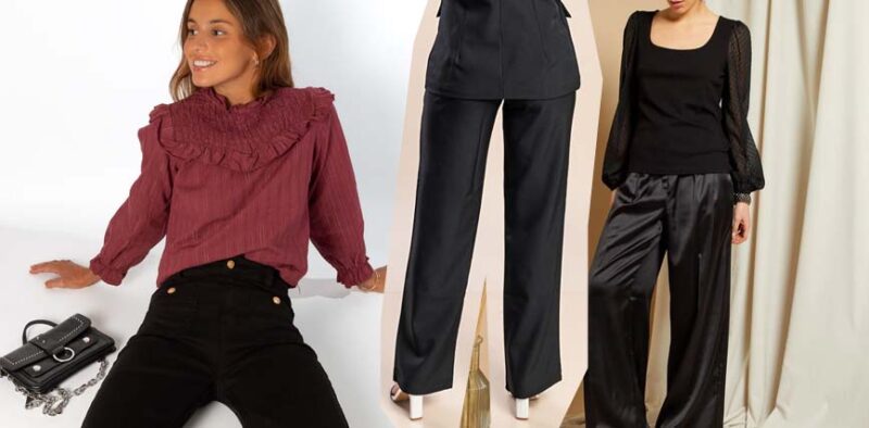 ¿Cómo combinar un pantalón negro con estilo? | Blog Druni