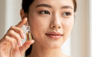ampolla pequeña facial mujer