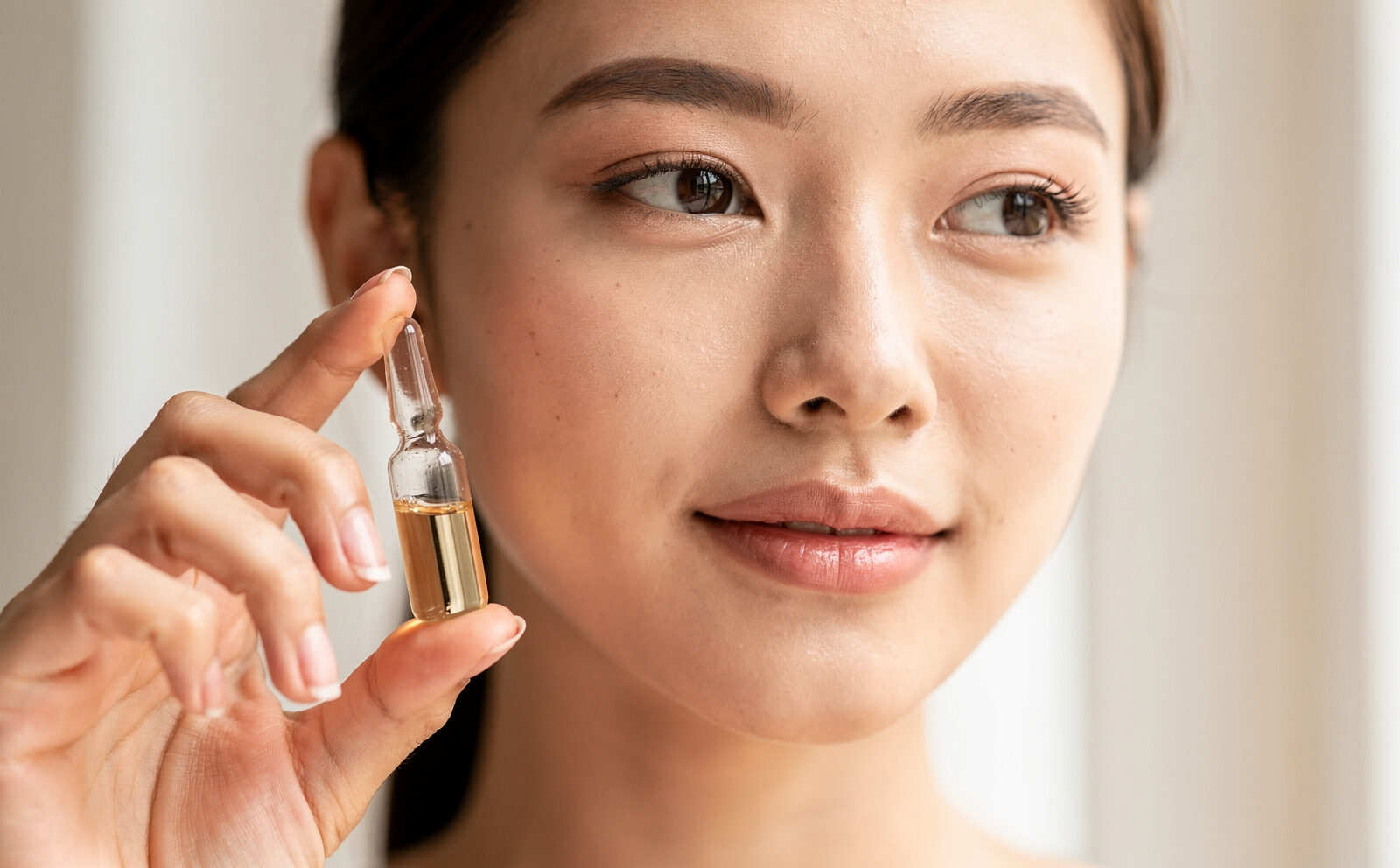 ampolla pequeña facial mujer