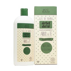 Imagen de ECO BEAUTY Gel De Baño Árbol Del Té | 500ML Purificante y refrescante