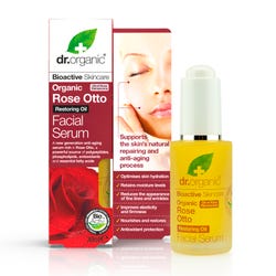Imagen de DR. ORGANIC Sérum Facial Antiedad Natural De Rose Otto | 30ML Aceite rejuvenecedor que nutre e hidrata de manera efectiva Ofertas, chollos, descuentos y cupones de DR. ORGANIC Sérum Facial Antiedad Natural De Rose Otto | 30ML Aceite rejuvenecedor que nutre e hidrata de manera efectiva