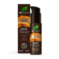 Imagen de DR. ORGANIC Aceite De Barba Y Afeitado De Ginseng Orgánico | 50ML Aceite hidratante y calmante. Suaviza, acondiciona y alisa la barba Ofertas, chollos, descuentos y cupones de DR. ORGANIC Aceite De Barba Y Afeitado De Ginseng Orgánico | 50ML Aceite hidratante y calmante. Suaviza, acondiciona y alisa la barba