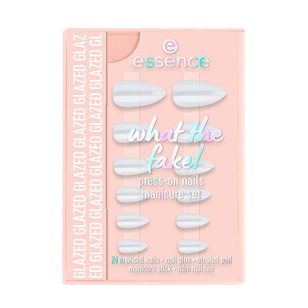 What The Fake! Press-On Nails Set De Manicura