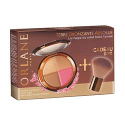 Imagen de ORLANE Terre Bronzante Absolu | 1UD Set de polvos bronceadores con brocha