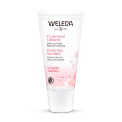 Imagen de WELEDA Fluido Calmante De Almendra | 30ML Cuidado facial calmante para pieles sensibles y mixtas