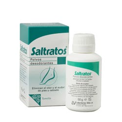 Imagen de SALTRATOS Polvos Desodorantes | 50GR Polvos de aplicaón diaria en pies y calzado Imagen de SALTRATOS Polvos Desodorantes | 50GR Polvos de aplicaón diaria en pies y calzado