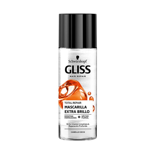 Hair Repair Reparación Total GLISS mascarilla extra brillo para seco precio | DRUNI.es