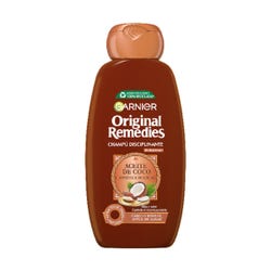 Imagen de ORIGINAL REMEDIES Original Remedies Aceite De Coco Y Manteca De Karité | 300ML Champú disciplinante Ofertas, chollos, descuentos y cupones de ORIGINAL REMEDIES Original Remedies Aceite De Coco Y Manteca De Karité | 300ML Champú disciplinante