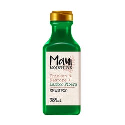 Ofertas, chollos, descuentos y cupones de MAUI Bamboo Fiber Shampoo | 385ML Champú Fortalecedor y Reparador