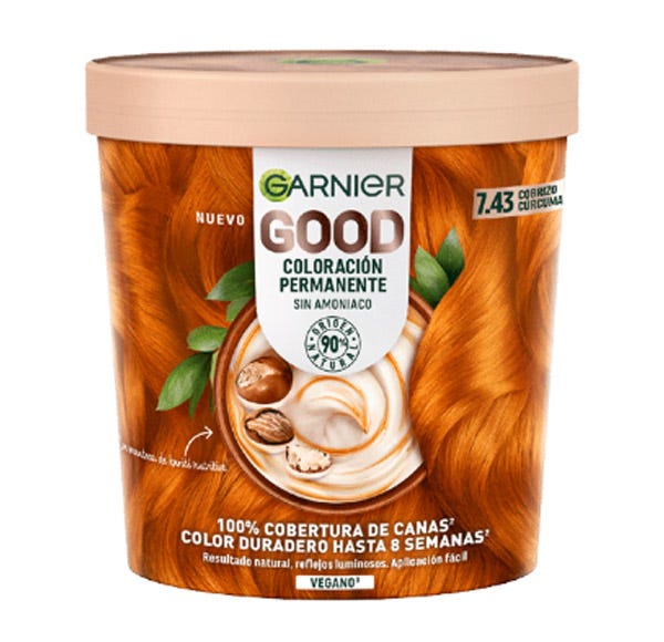 Garnier Good 7.43 Cobrizo Cúrcuma