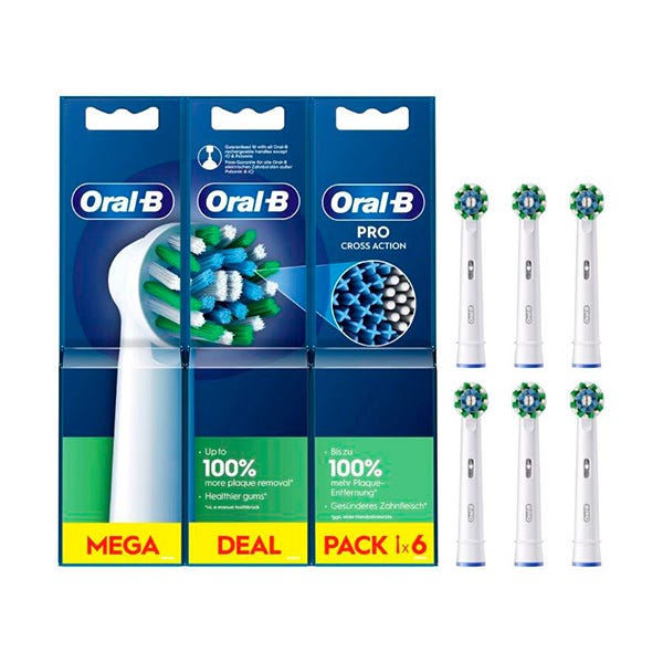 Pro Cross Action ORAL B Recambios cabezal cepillo diente precio