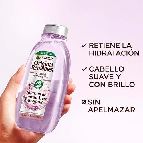 Champú Agua De Arroz