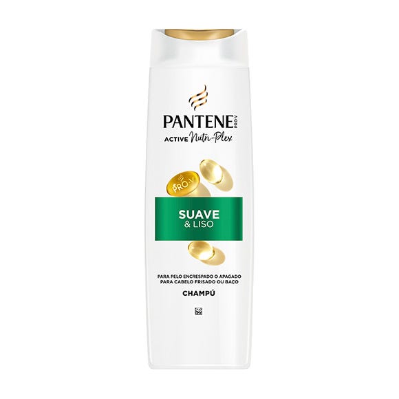 Pantene Champú Active Nutri-Plex Suave & Liso 325 ml