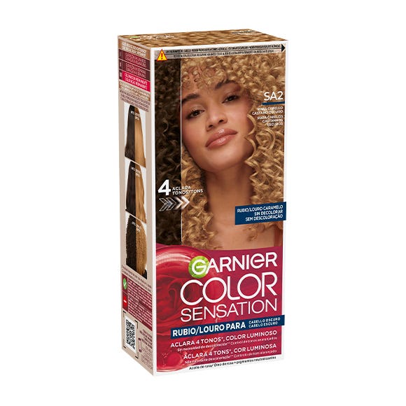Color Sensation Coloración Permanente Reutilizable Castaño Oscuro