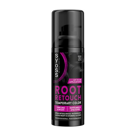 Root Retoucher Retoca Raíces Spray Negro