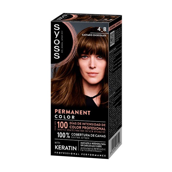 Syoss Tinte Color Permanent Castaño Chocolate