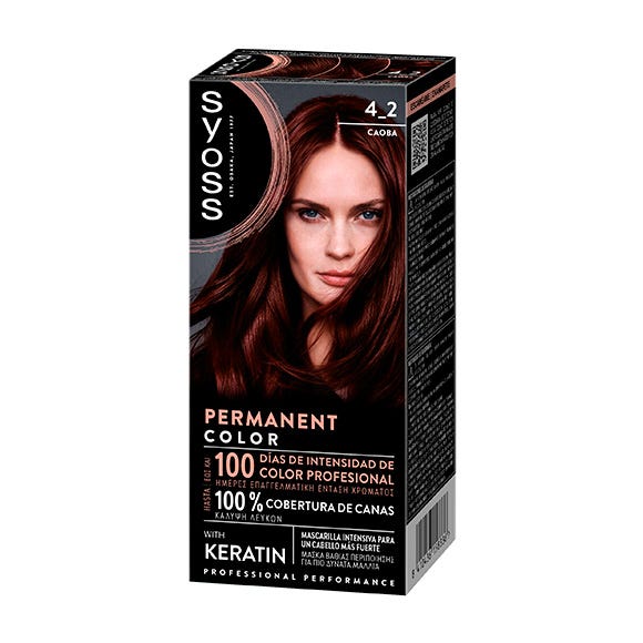 Syoss Tinte Color Permanent Caoba