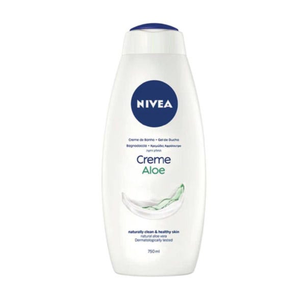 Nivea Gel Ducha Creme Aloe 750 ml