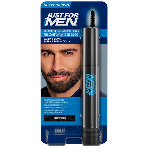 Just For Men Retoque Instantáneo De Canas Hombre Negro