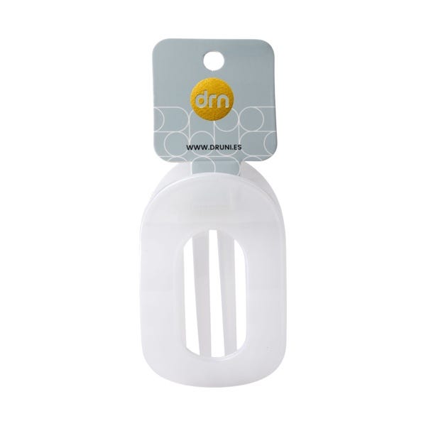 Flat Oval Blanca