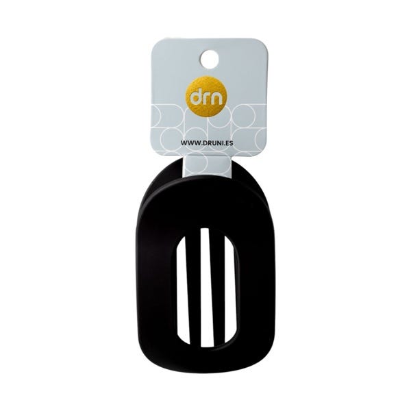 Flat Oval Negra
