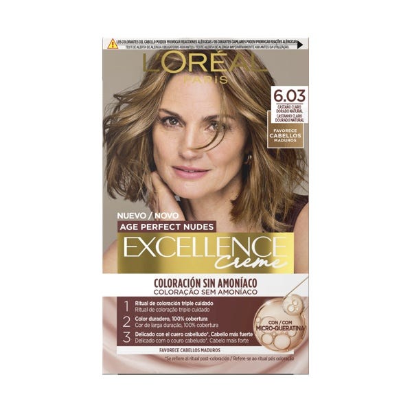Excellence Age Perfect Nudes Excellence Creme 6.03 Castaño claro dorado
