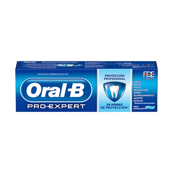 cáscara marrón Miguel Ángel Pro-Expert ORAL B Pasta de dientes protección profesional con barrera  anti-azúcar precio | DRUNI.es