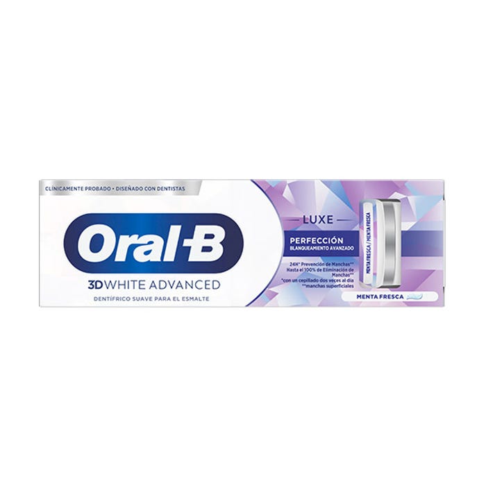3D White Luxe ORAL B Pasta de dientes blanqueante precio