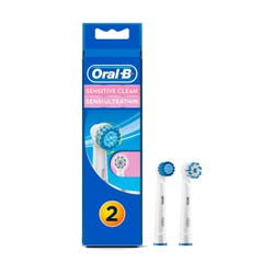 Ofertas, chollos, descuentos y cupones de ORAL B Sensi Ultrathin | 2UD Recambio para cepillo de dientes eléctrico Vitality Sensitive Oral-B