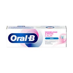 Ofertas, chollos, descuentos y cupones de ORAL B Calm Sensibilidad &Encias Original | 75ML Pasta de dientes para dientes sensibles