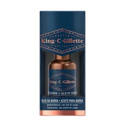 Ofertas, chollos, descuentos y cupones de KING C GILLETTE Aceite Para Barba | 30ML Aceite Que Suaviza El Pelo De La Barba