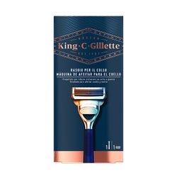 Imagen de KING C GILLETTE Máquina Para Afeitar Para El Cuello | 1UD Máquina de Afeitado Imagen de KING C GILLETTE Máquina Para Afeitar Para El Cuello | 1UD Máquina de Afeitado