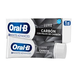 Ofertas, chollos, descuentos y cupones de ORAL B 3D White Luxe Carbón | 75ML Pasta de dientes