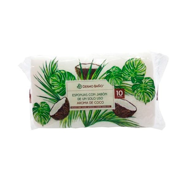 Esponjas Con Jabon Coco