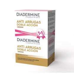 Imagen de DIADERMINE Crema Día Antiarrugas Doble Acción | 50ML Crema de día que retrasa la aparición de arrugas. Imagen de DIADERMINE Crema Día Antiarrugas Doble Acción | 50ML Crema de día que retrasa la aparición de arrugas.