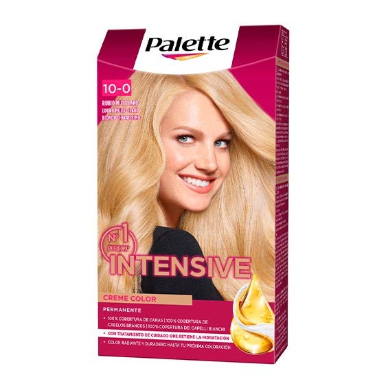 Palette Intensive Creme Color 10.0 Rubio Muy Claro