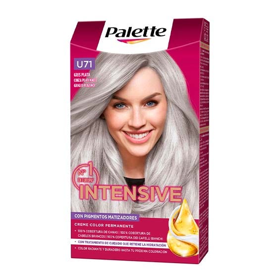 Palette Intensive Creme Color U71 Gris Plata