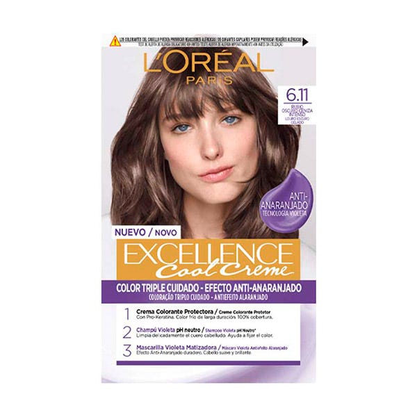Excellence Tinte Excellence Cool Creme 6.11-Rubio Oscuro Ce