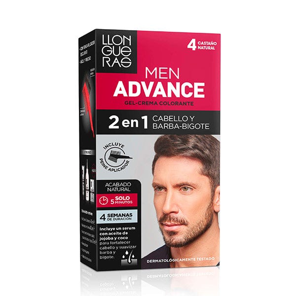 Llongueras Men Men Advance 4 Castaño Natural