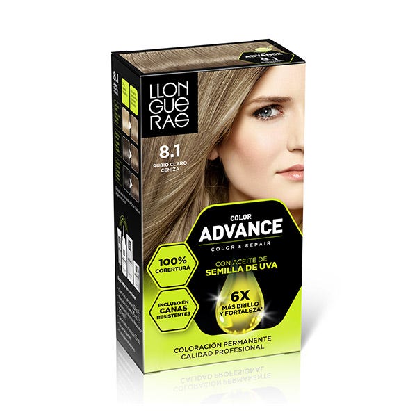 Llongueras Color Advance Profesional 8.1 Rubio Claro Ceni