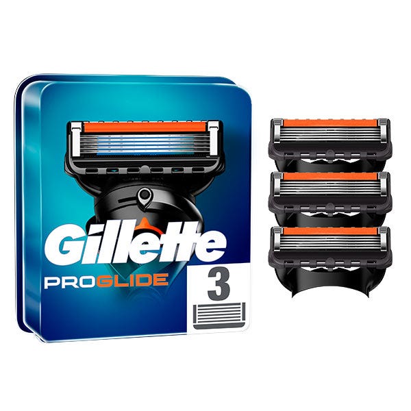 Recambios para cuchillas de afeitar manuales para hombres Gillette Fusion  ProGlide, 6 unidades