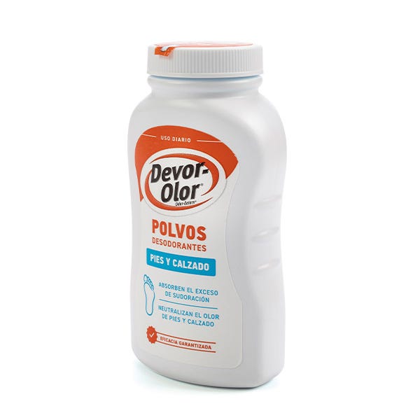 Polvos Desodorantes DEVOR-OLOR Polvos que absorven el exceso de