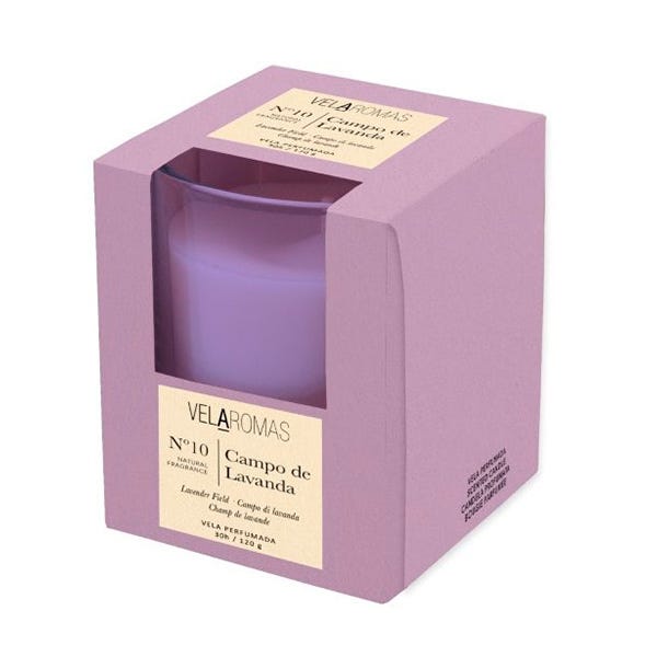 Vela No 10 Campo De Lavanda