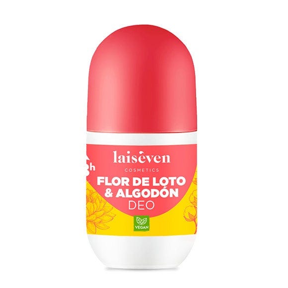 Desodorante Roll-On Flor De Loto Y Algodón