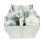 Cesta Cuero Té Blanco